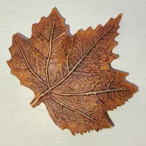 Maple Leaf Brooch Vintage Jewelry Academia Decorative Pin Nature Tree Symbol